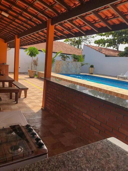 Casa Com Piscina Itanhaem Cibratel II Villa Exterior photo